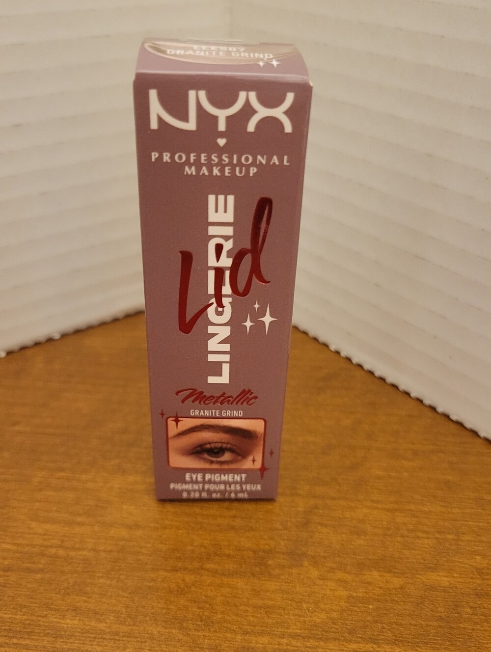 NYX Lingerie Eye Pigment - Granite Grind Metallic, NEW